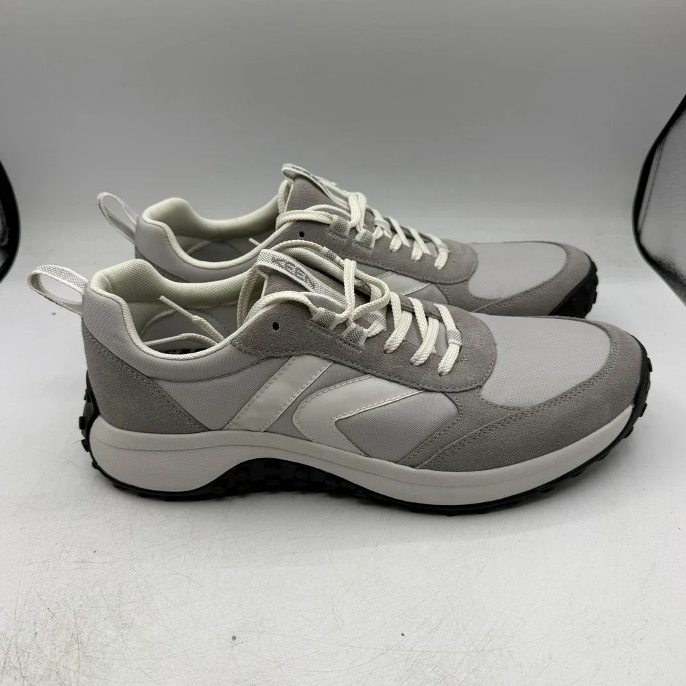 Keen KS86 Shoes Mens Sz 12 Grey White Sneakers Terrain Hiking Outdoor 1029801